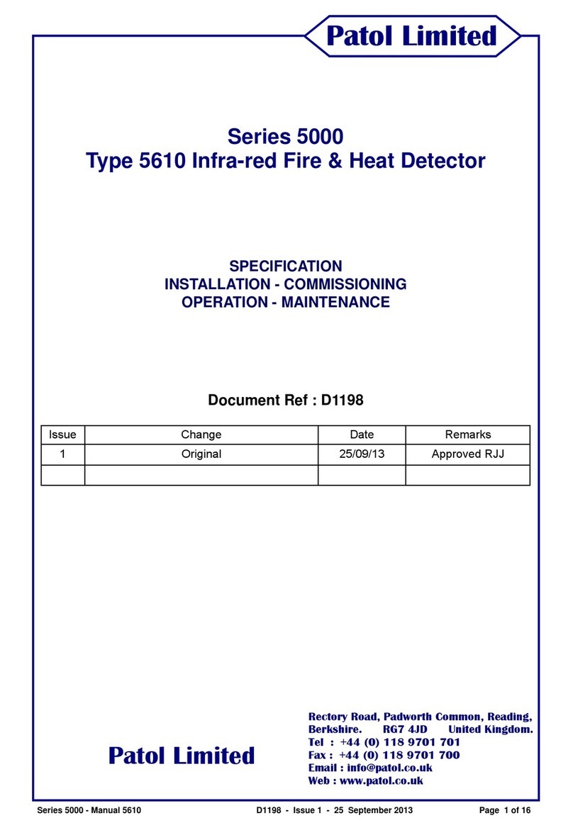 Patol 5610 User manual