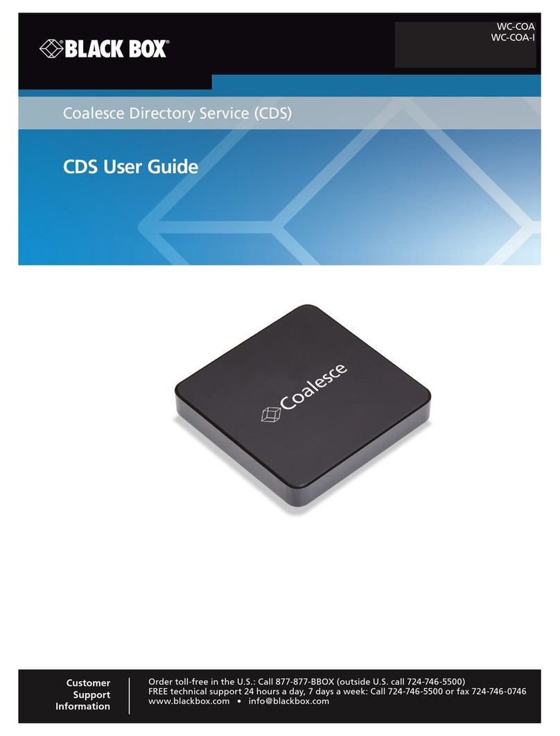 Black Box Coalesce WC-COA-I user guide