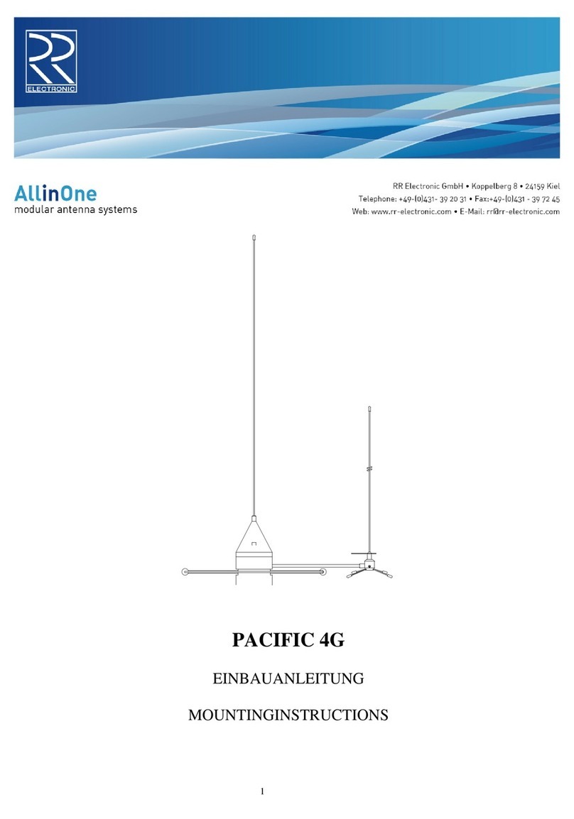 RR Electronic AllinOne PACIFIC 4G Mounting instructions