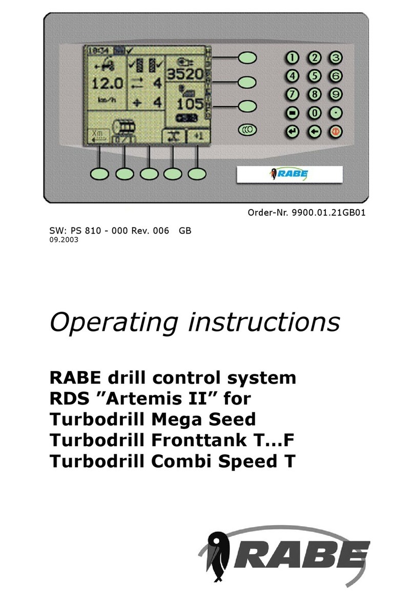 Rabe Mega Seed operating instructions Rabe Mega Seed operating instructions