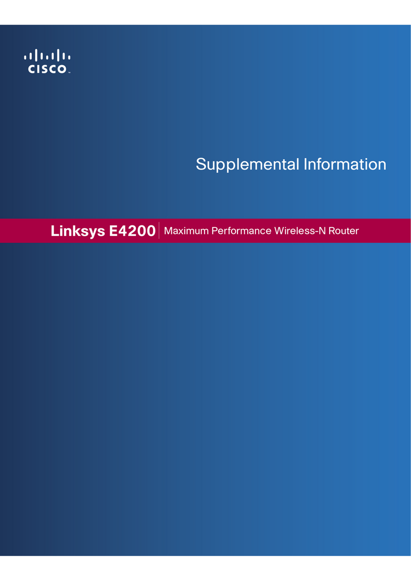Cisco Linksys E4200 Owner's manual Cisco Linksys E4200 Owner's manual
