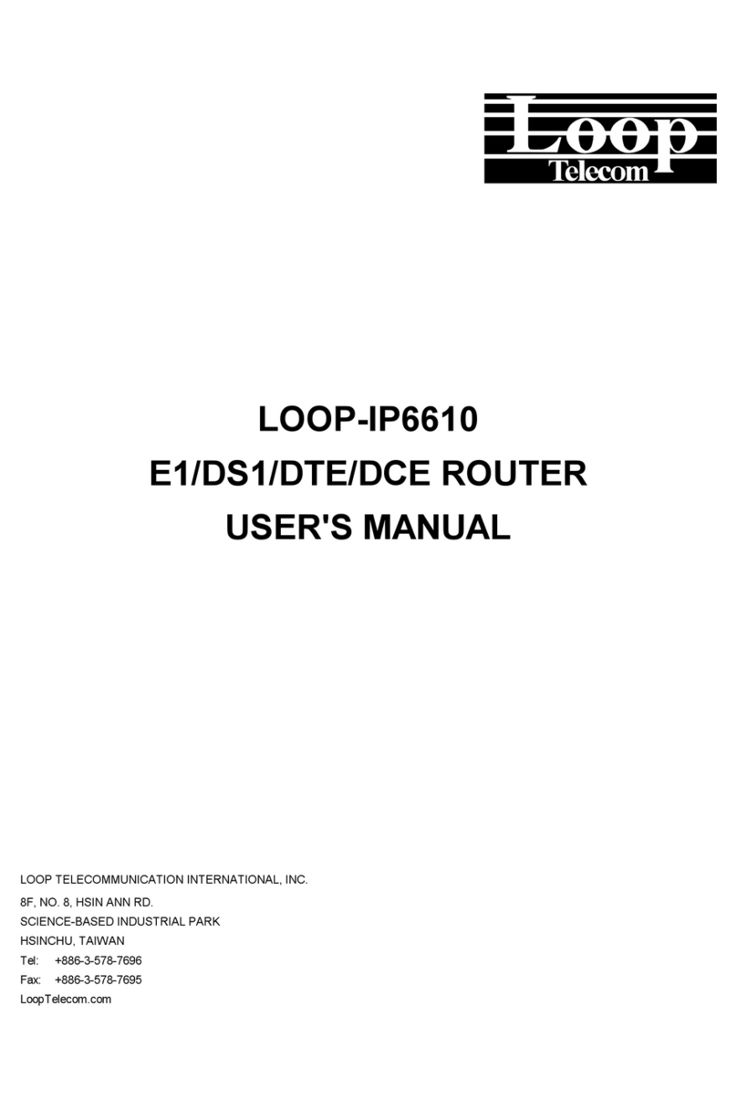 Loop Telecom IP6610 user manual