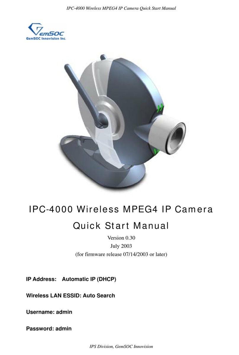 GemSOC IPC-4000 Quick start manual
