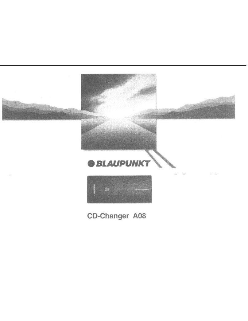 Blaupunkt CDC-A08 User manual Blaupunkt CDC-A08 User manual