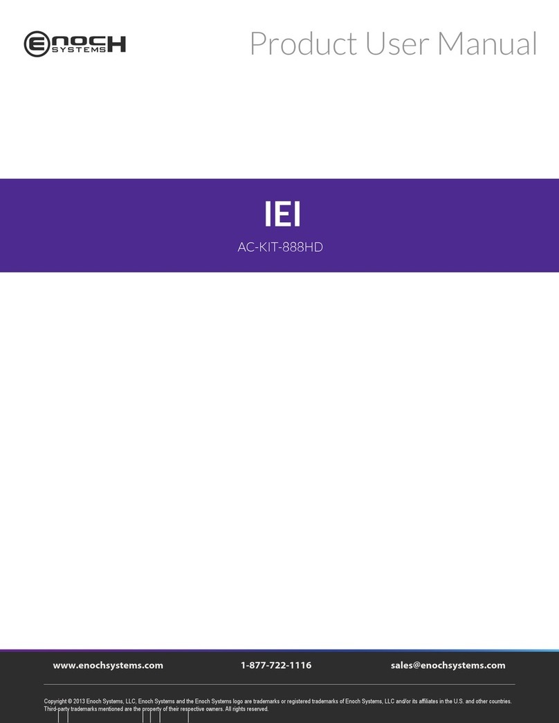 IEI Technology AC-KIT-888HD User manual IEI Technology AC-KIT-888HD User manual