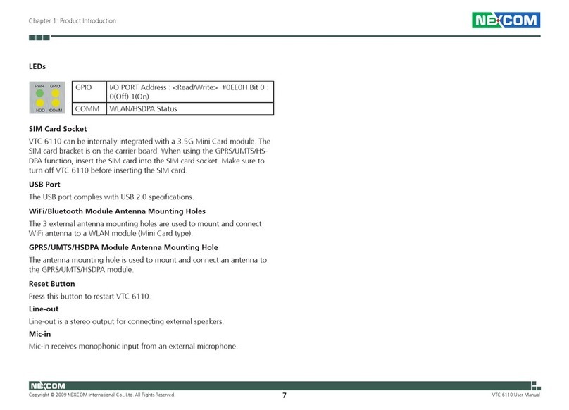 Nexcom VTC 6110 user manual