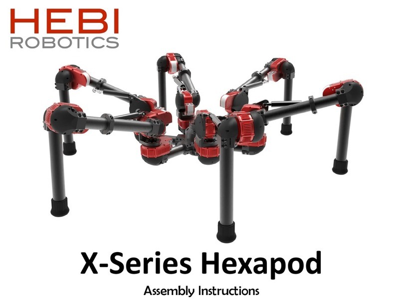 HEBI Robotics X-Series Hexapod User manual