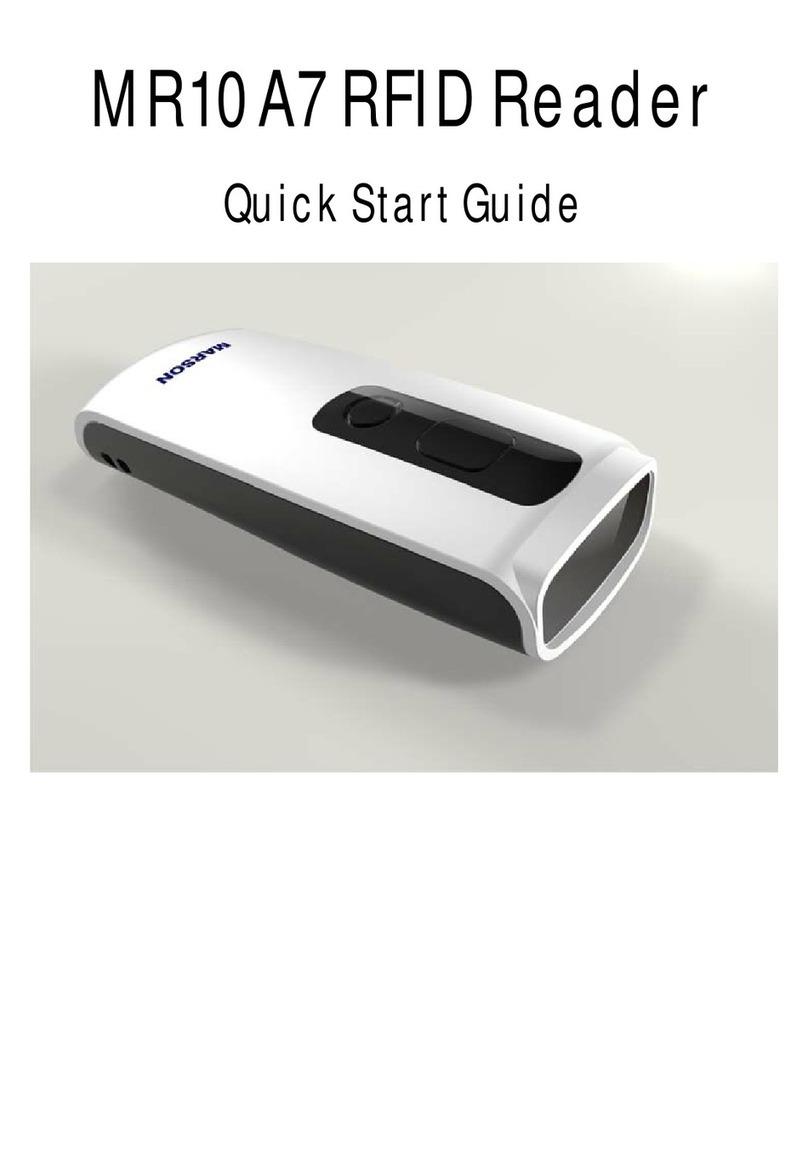 Marson MR10A7 quick start guide