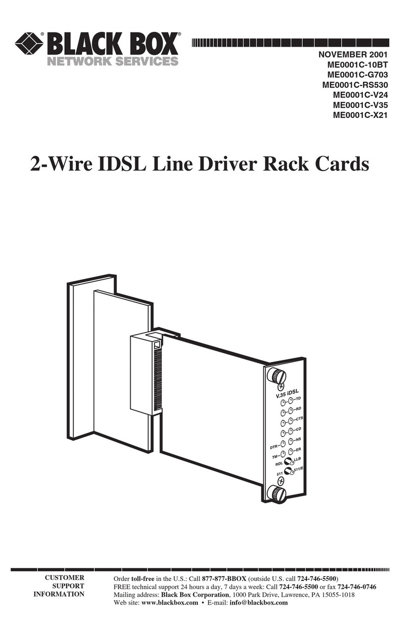 Black Box ME0001C-10BT User manual
