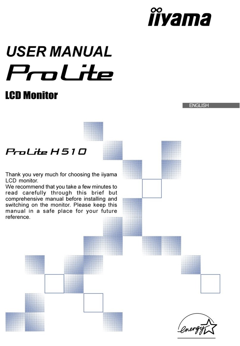 Iiyama ProLite H510 User manual