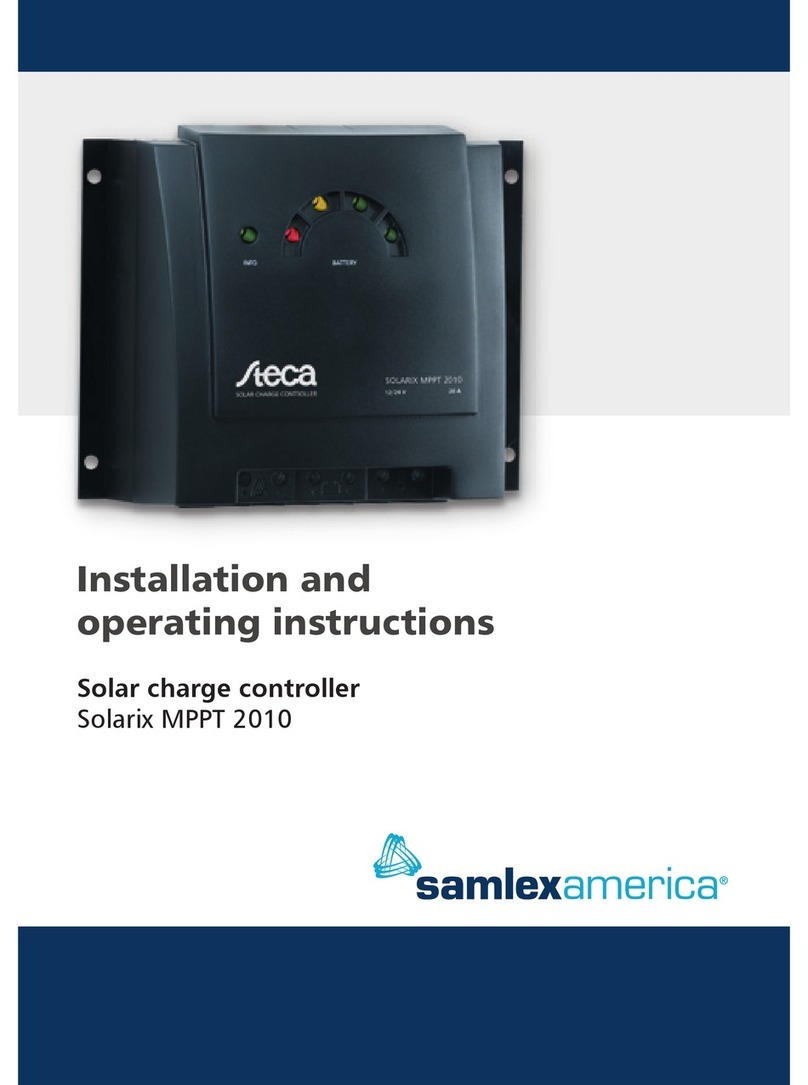 Samplex America Solarix MPPT 2010 User manual