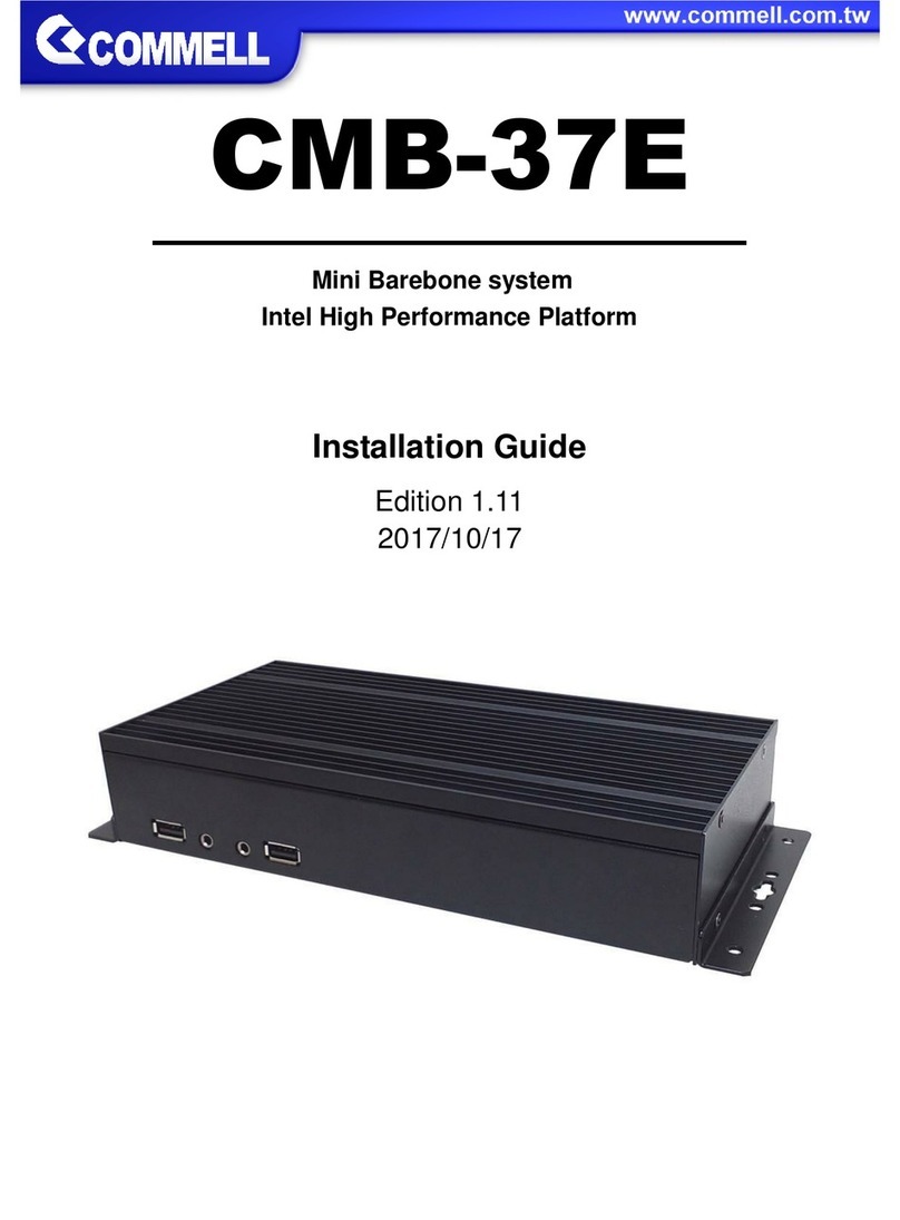 Commell CMB-37E installation guide
