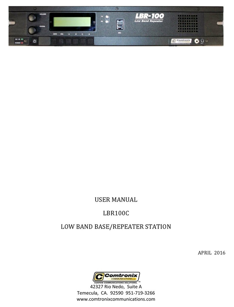 Comtronix LBR100C user manual
