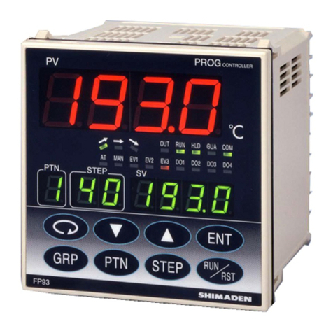 Shimaden FP93 User manual