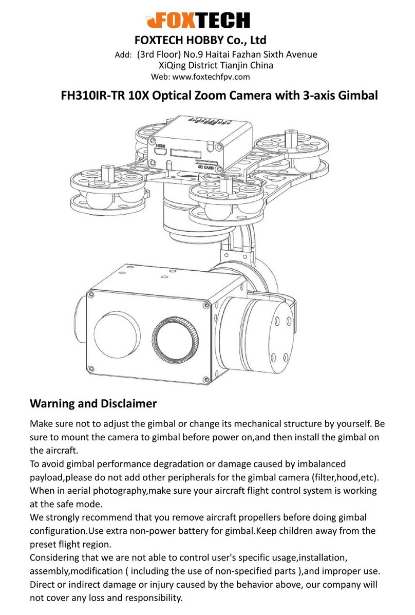Foxtech FH310IR-TR User manual