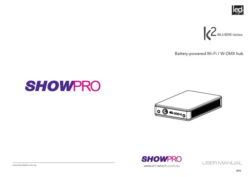 ShowPro K2 user manual