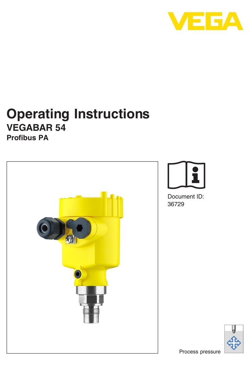 Vega VEGABAR 54 User manual