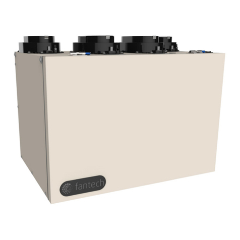 Fantech VER150 installation manual Fantech VER150 installation manual