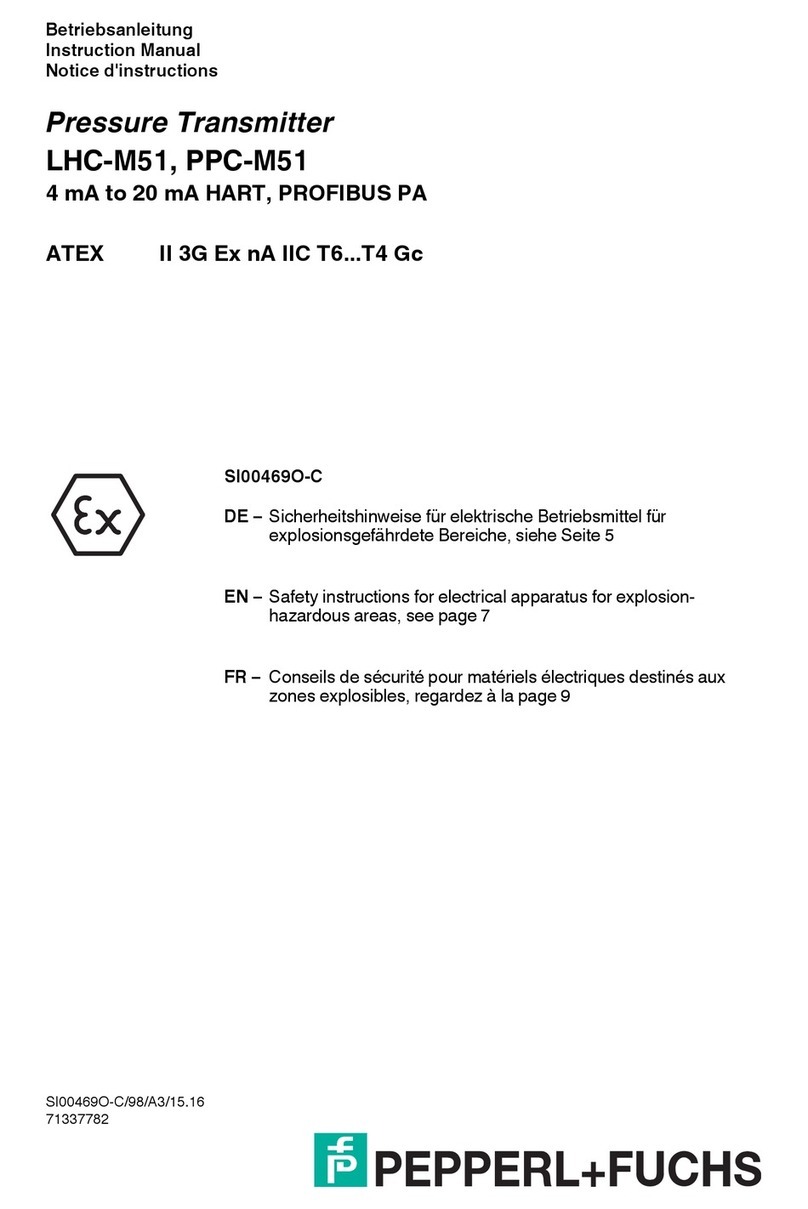 Pepperl+Fuchs LHC-M51 instruction manual