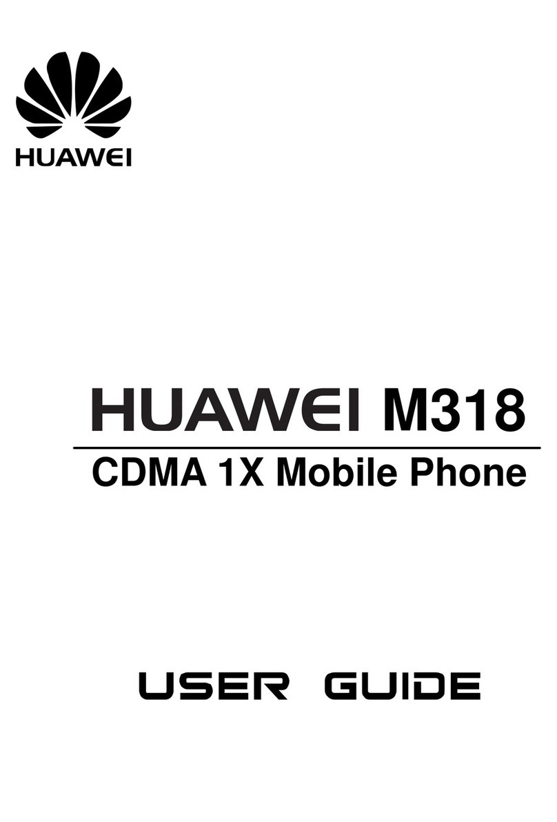 Huawei m318 User manual Huawei m318 User manual