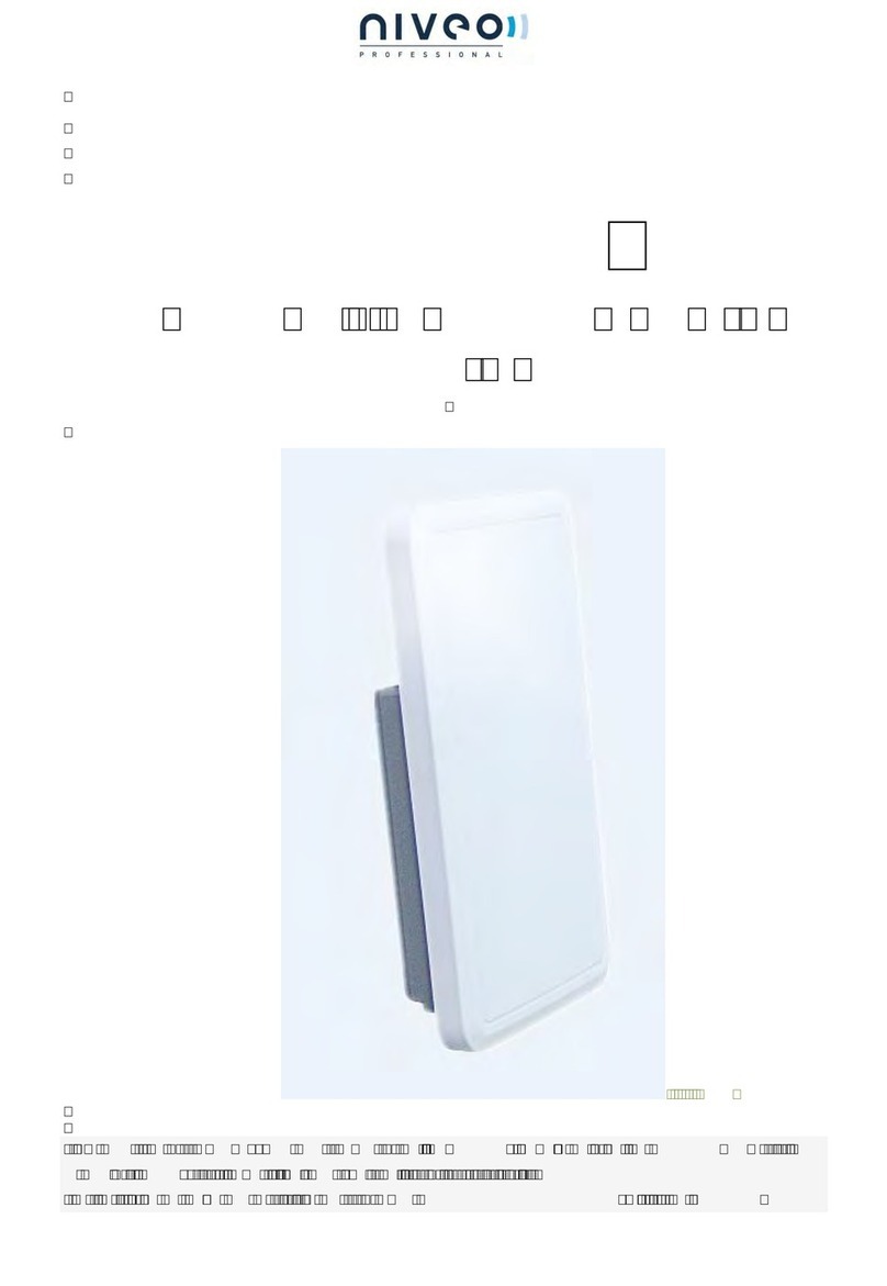 Niveo Professional NWA220 Hardware and operation mode instruction