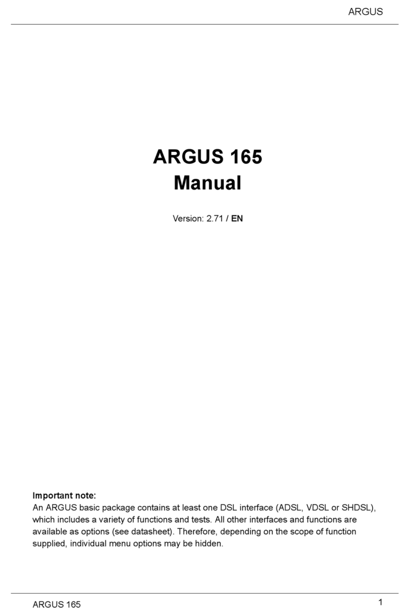 Argus 165 manual