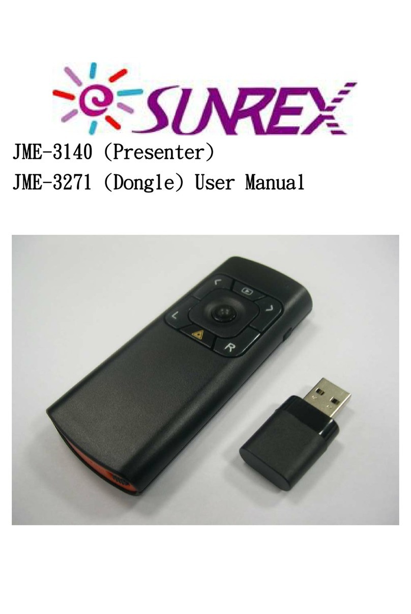 Sunrex JME-3140 user manual