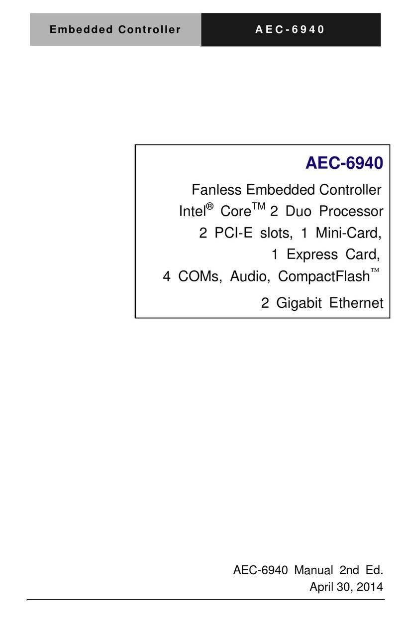 Aaeon AEC-6940 User manual