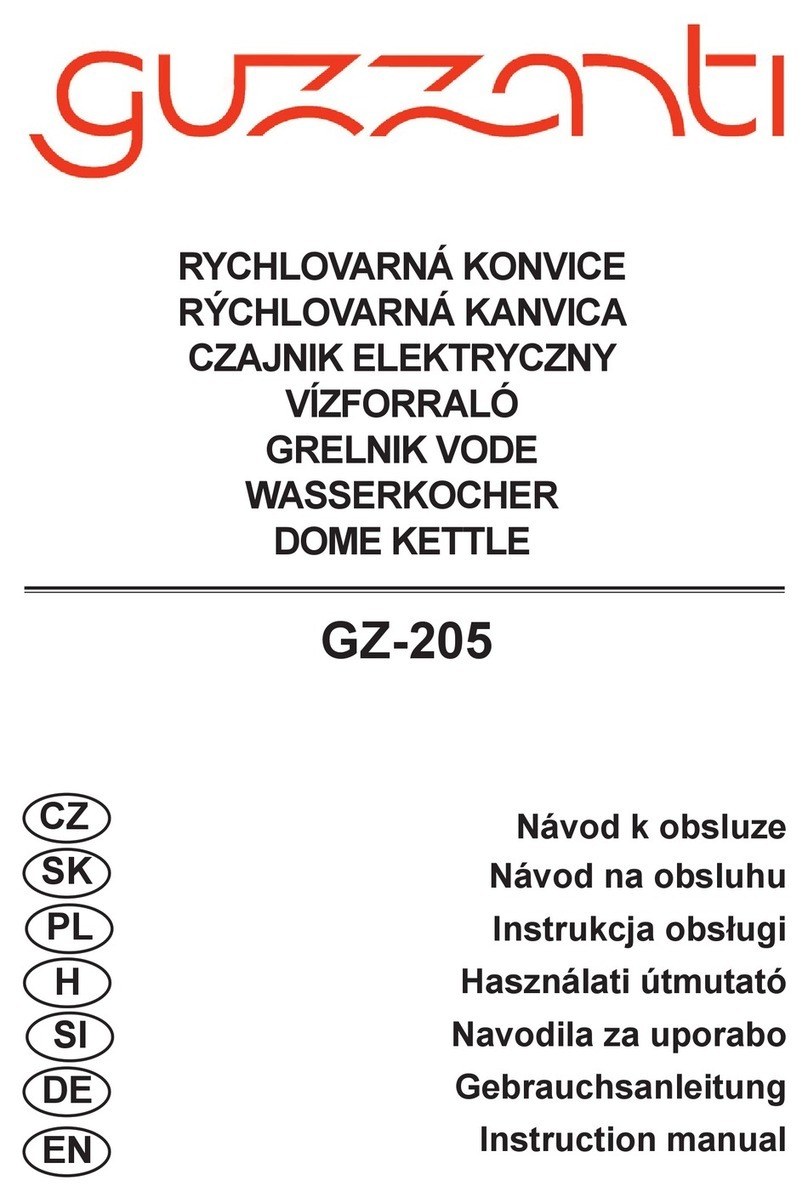 Guzzanti gz-205 instruction manual