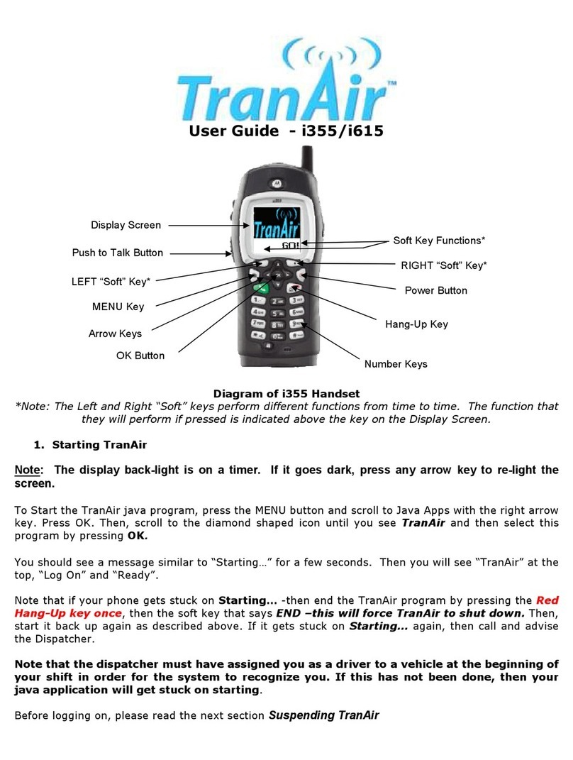 Motorola iDEN i355 User manual