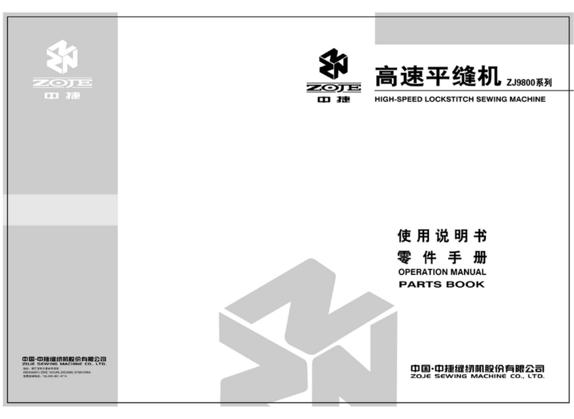 ZOJE ZJ9800 User manual