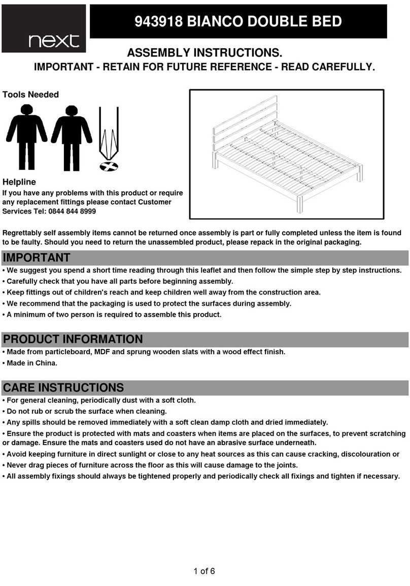 Next 943918 Assembly instructions