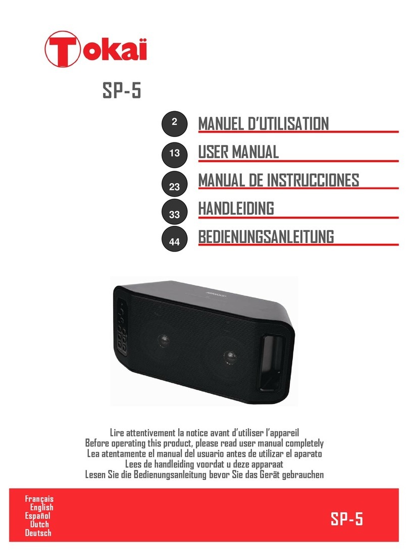 Tokai SP-5 user manual