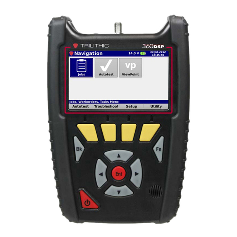 Trilithic 360 DSP Operation manual
