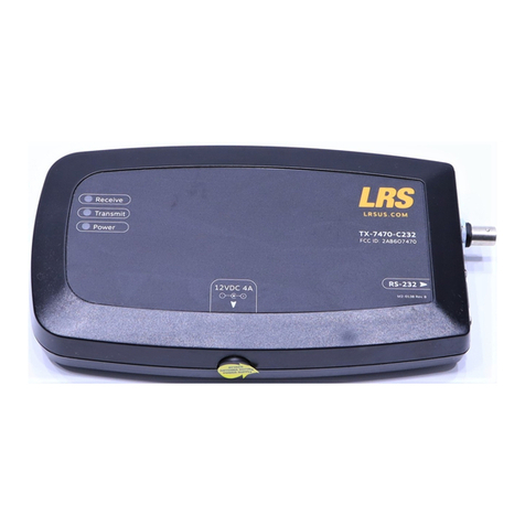 LRS TX-7470-C232 user manual