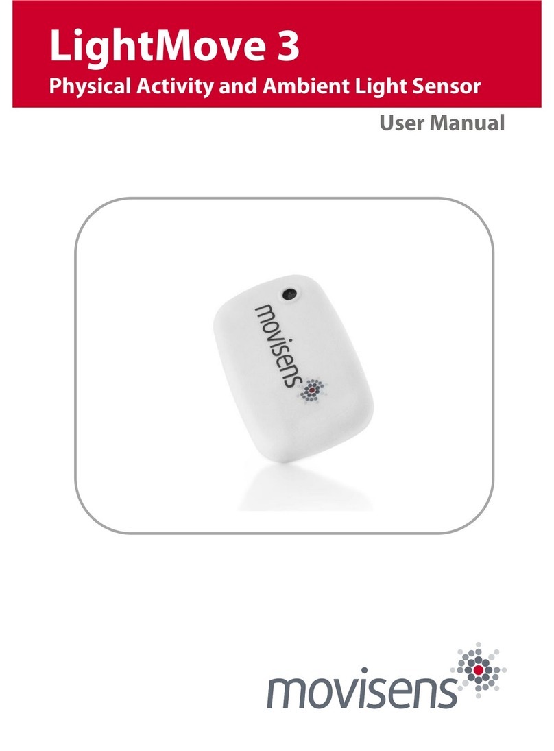 Movisens LightMove 3 10150 user manual Movisens LightMove 3 10150 user manual