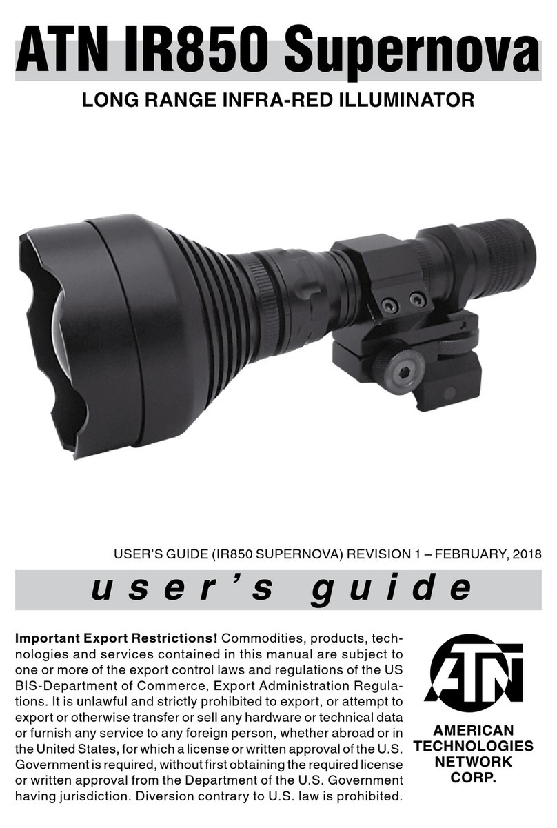 ATN IR850 Supernova User manual