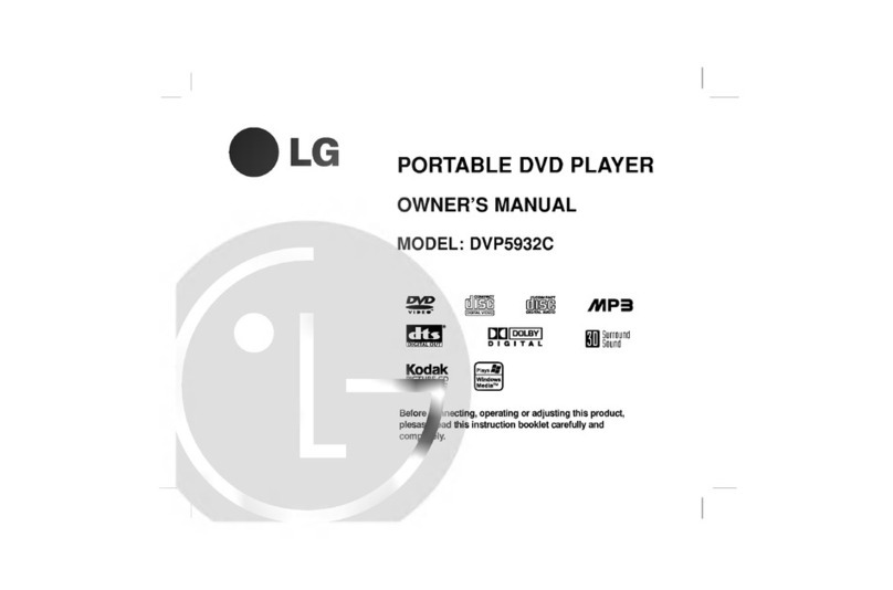 LG DVP5932C User manual