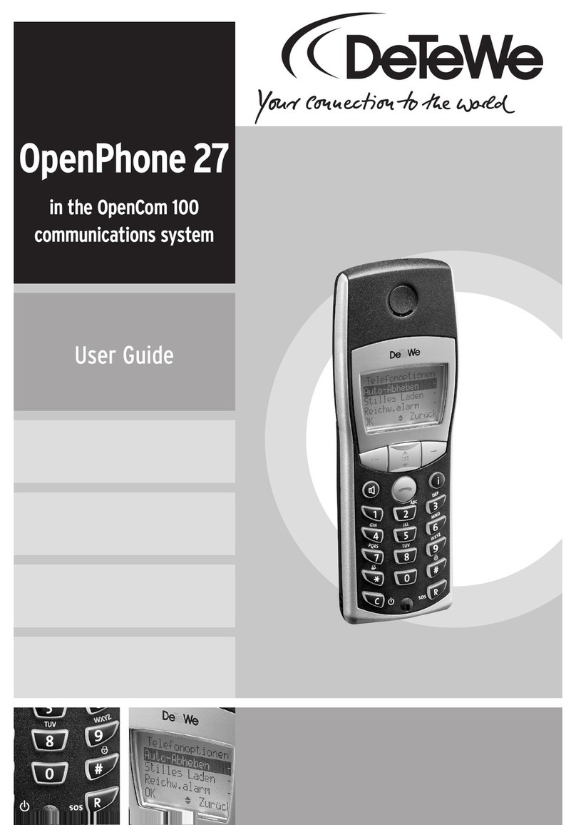 DETEWE OpenPhone 27 user guide