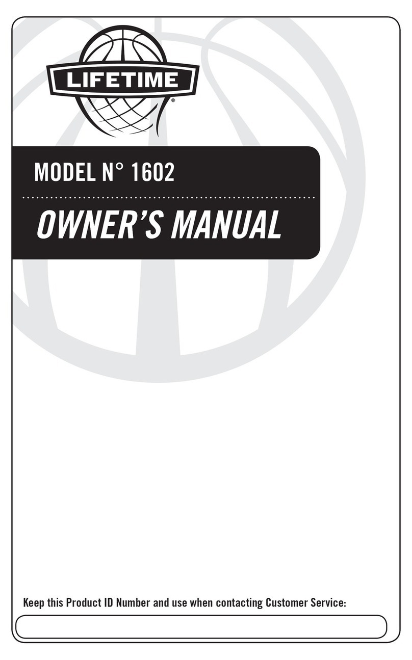 Lifetime 1602 User manual