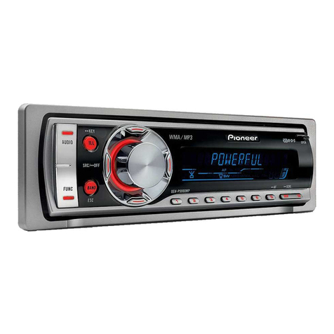 Pioneer deh-p5900mp Operation manual