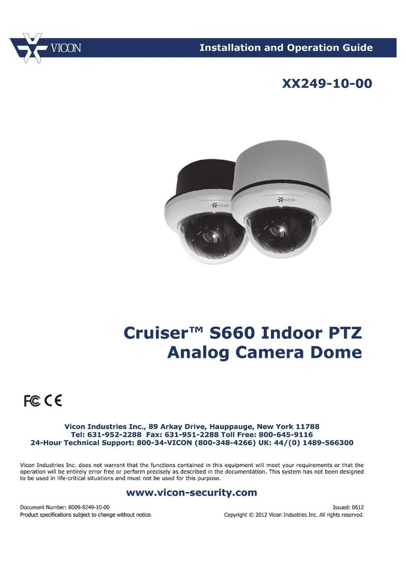 Vicon Cruiser S660 Installation and operation guide