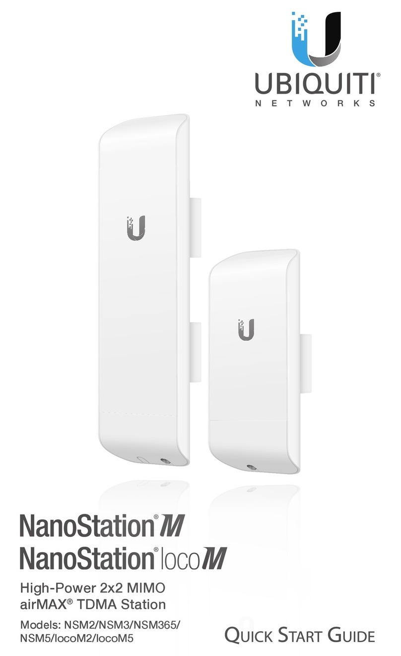 Ubiquiti NanoStation NSM2 User manual Ubiquiti NanoStation NSM2 User manual