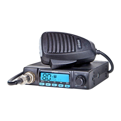 Oricom UHF182 operating instructions