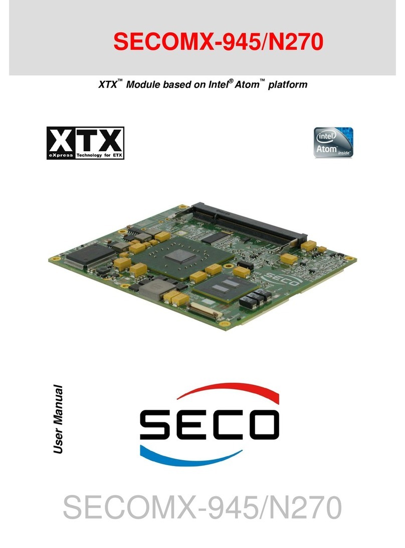 Seco SECOMX-945/N270 User manual