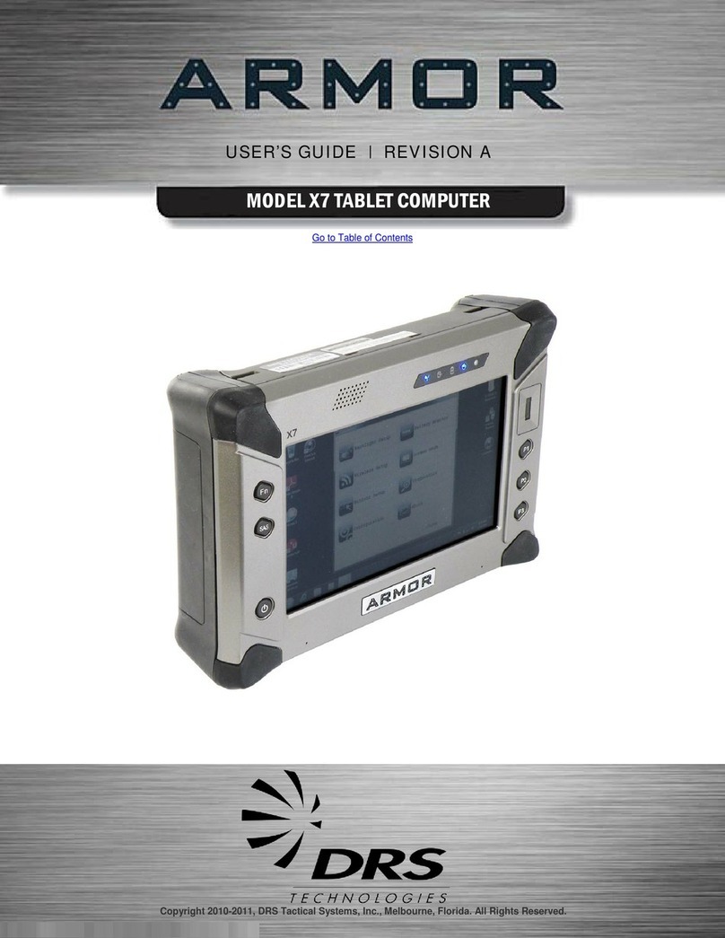 DRS Technologies ARMOR X7 user guide