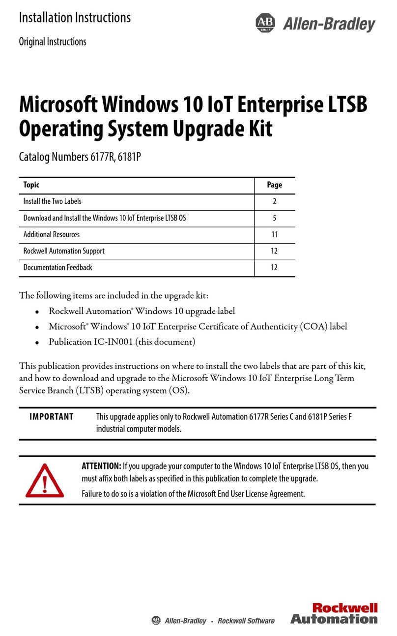 Allen-Bradley 6181P User manual