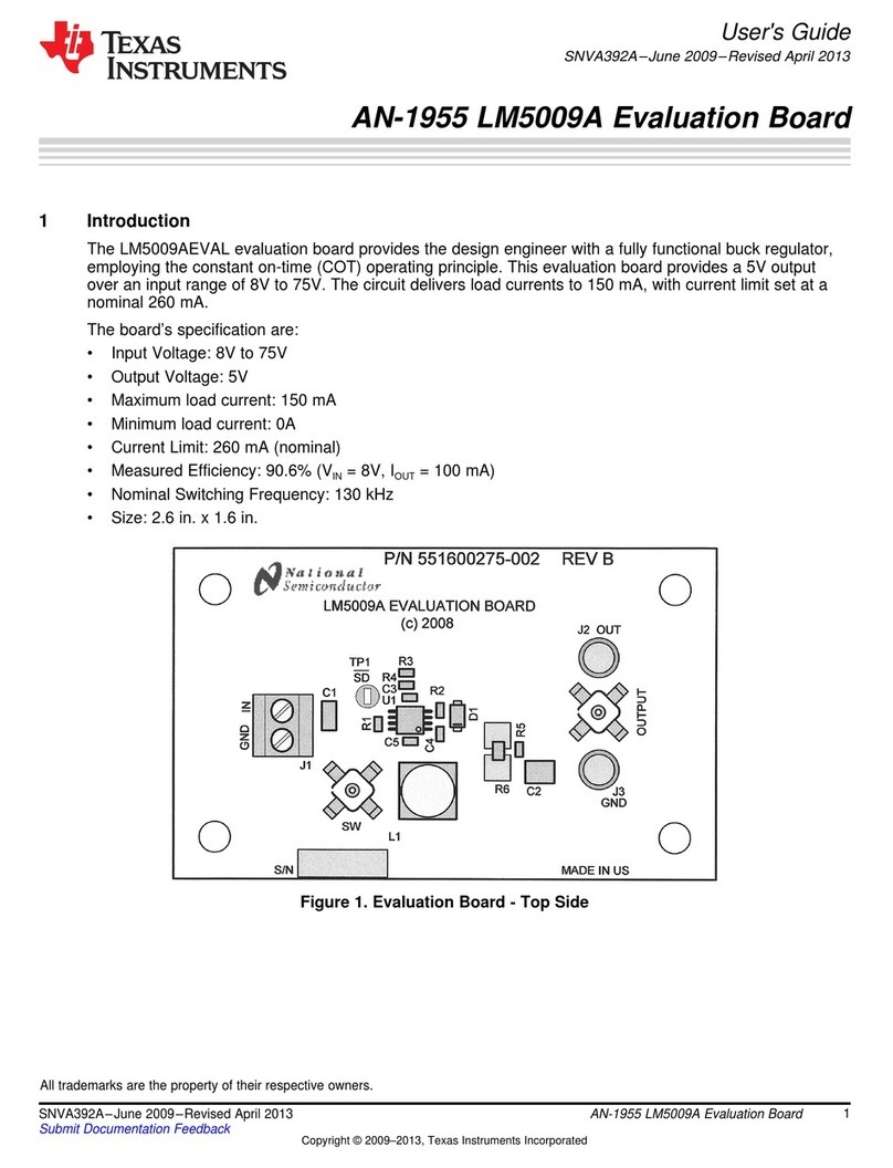 Texas Instruments AN-1955 LM5009A User manual