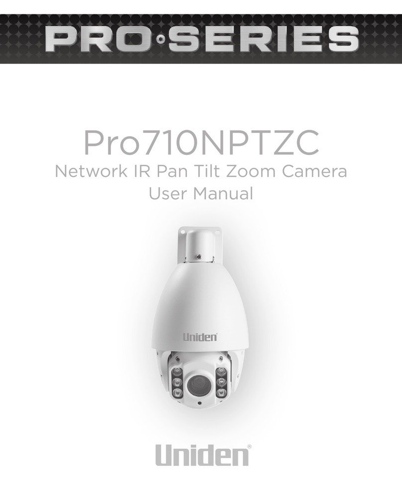 Uniden Pro710NPTZC User manual