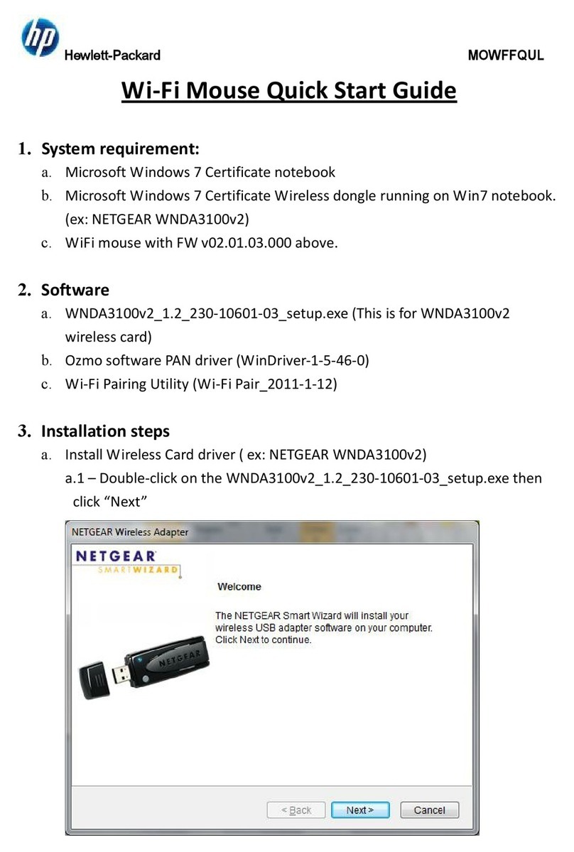 HP MOWFFQUL quick start guide
